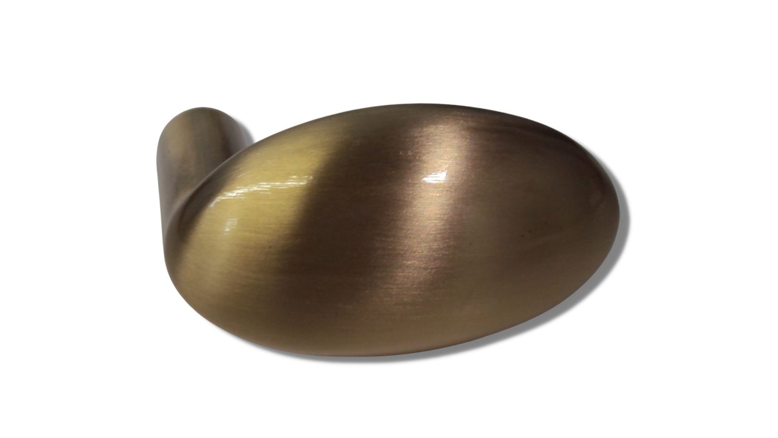 MAÇANETA OVAL VZ ESCOVADO