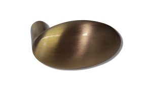 MAÇANETA OVAL VZ ESCOVADO